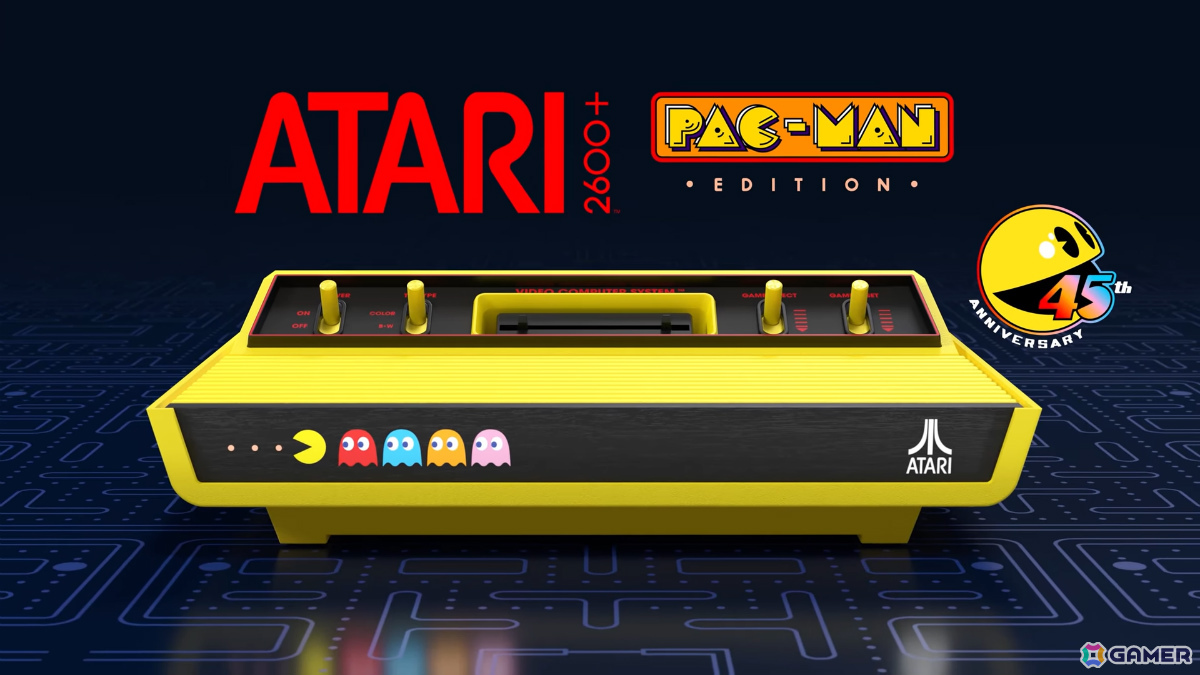 「ATARI 2600＋ パックマンエディション」が発売！レトロなデザインにHDMI出力、USB-C電源、画面比切り替えなどの機能を搭載の画像