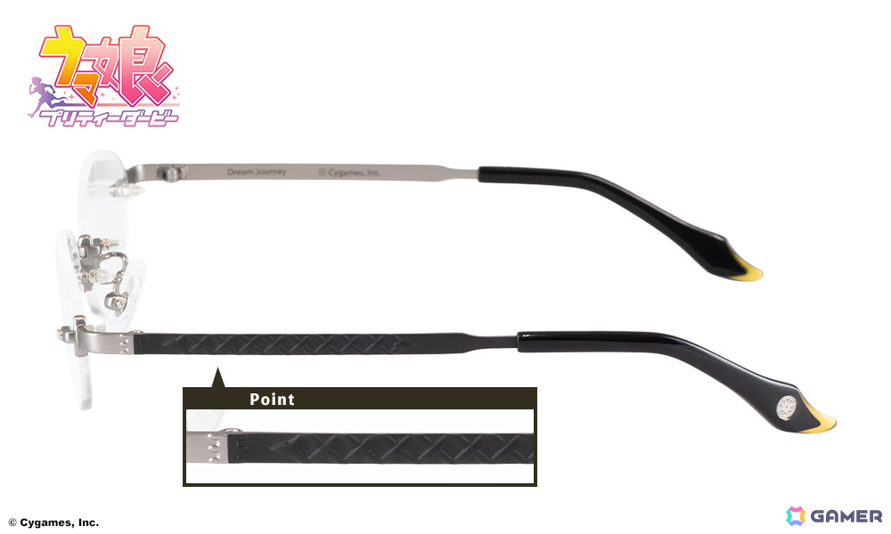 ウマ娘」ドリームジャーニーをモデルにしたコラボ眼鏡の予約受付が開始