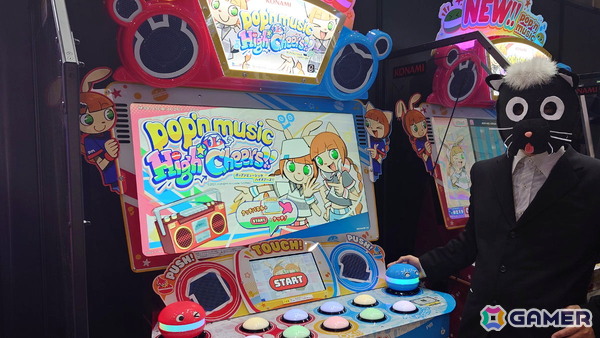 ポップン新筐体の“でっかポップ君”やオプションの仕様など「pop'n