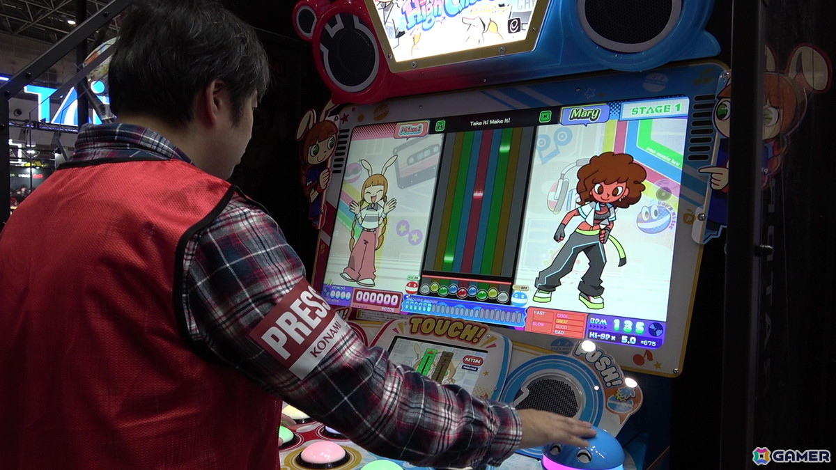 ポップン新筐体の“でっかポップ君”やオプションの仕様など「pop'n