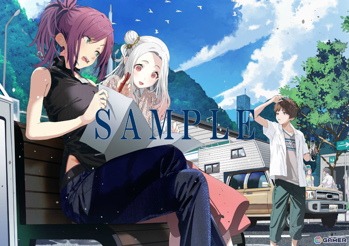 SF恋愛ADV「白昼夢の青写真」の公式ノベライズが発売！原作に引き続き