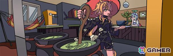 記憶を取り戻すカフェ経営×ローグライクアクション「HIPS N' NOSES」のゲームプレイ映像がIndie Live Expo 2025にて公開！の画像7