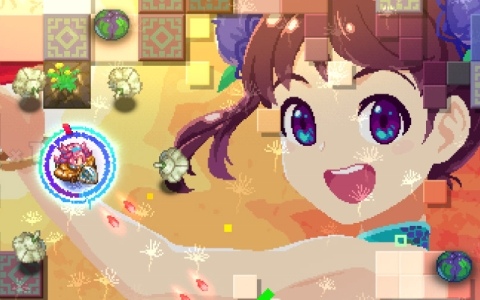 パネルを破壊して女の子たちを救うツインスティックSTG「Z-GYUBAAN!」のSteamページが公開