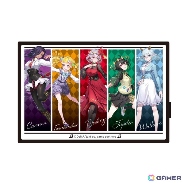 「takt op. 運命は真紅き旋律の街を」コラボグッズがヴィレッジヴァンガードオンラインストアで発売！イナリケイ氏による描きおろしイラストを用意の画像2
