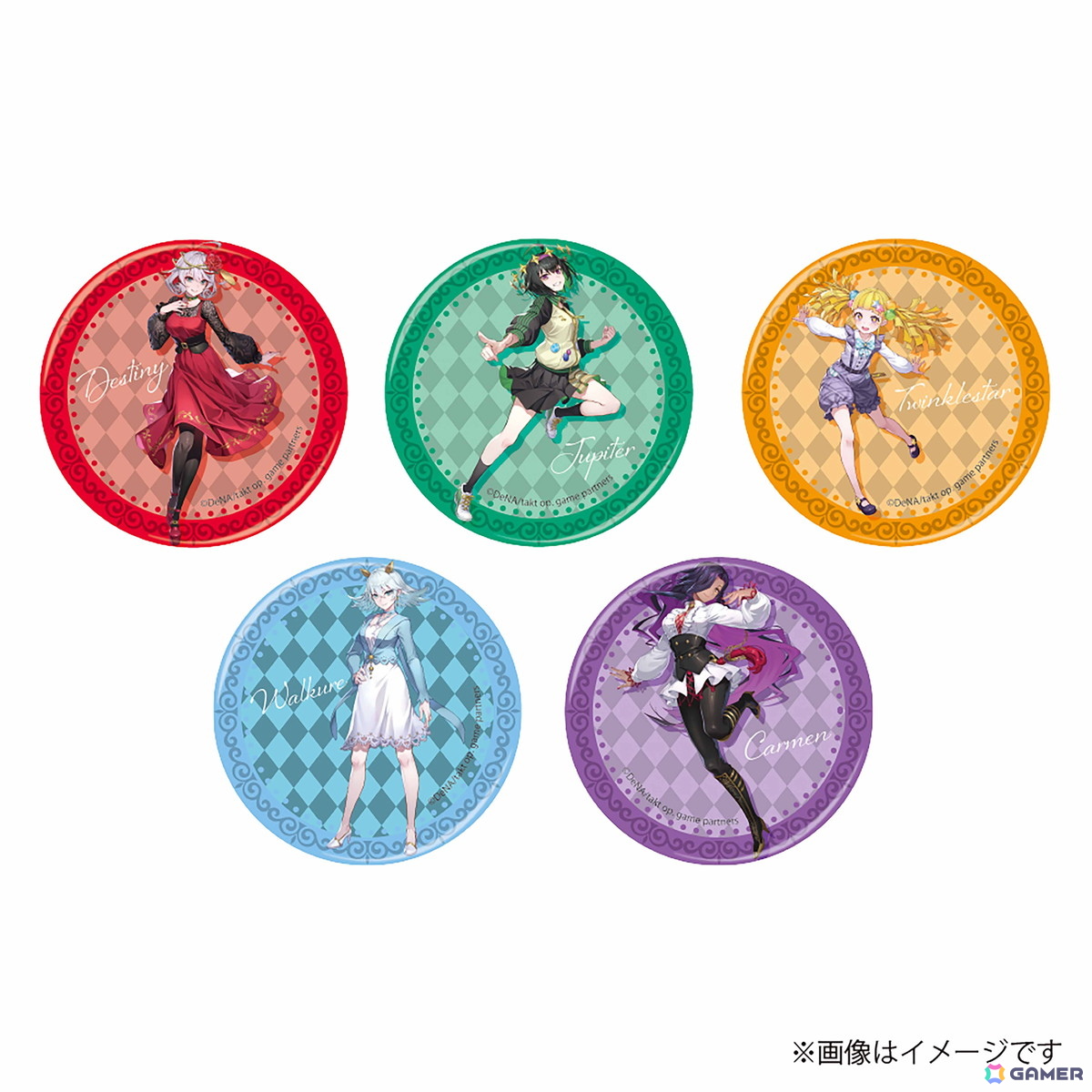 「takt op. 運命は真紅き旋律の街を」コラボグッズがヴィレッジヴァンガードオンラインストアで発売！イナリケイ氏による描きおろしイラストを用意の画像