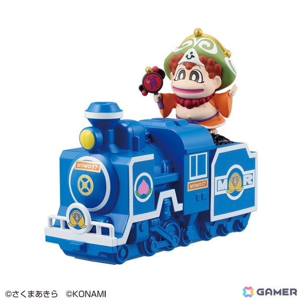 「一番くじ 桃太郎電鉄 目指せ億万長者への道！」が12月6日より順次発売！A賞はお金が貯まるか不安？な貧乏神が乗ったSL型の貯金箱の画像2