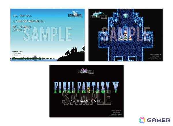 「FFピクセルリマスター」シリーズコラボが「SQUARE ENIX POP UP CAFE」にて12月13日より開催！前期メニューやノベルティが公開にの画像2