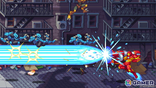 「MARVEL Cosmic Invasion」が配信!ウルヴァリンやスパイダーマンなどのマーベルヒーローがタッグを組んで戦う横スクロールアクションゲームの画像