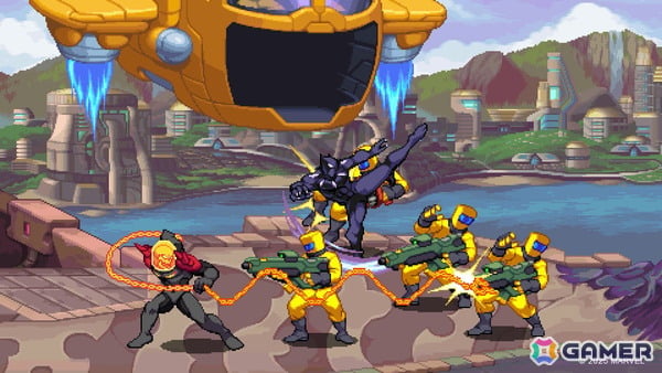 「MARVEL Cosmic Invasion」が配信!ウルヴァリンやスパイダーマンなどのマーベルヒーローがタッグを組んで戦う横スクロールアクションゲームの画像