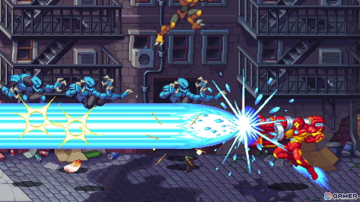 「MARVEL Cosmic Invasion」が配信！ウルヴァリンやスパイダーマンなどのマーベルヒーローがタッグを組んで戦う横スクロールアクションゲームの画像3
