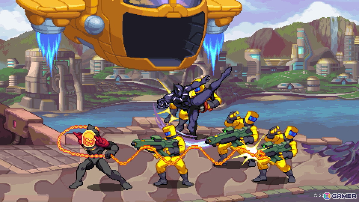 「MARVEL Cosmic Invasion」が配信！ウルヴァリンやスパイダーマンなどのマーベルヒーローがタッグを組んで戦う横スクロールアクションゲームの画像4