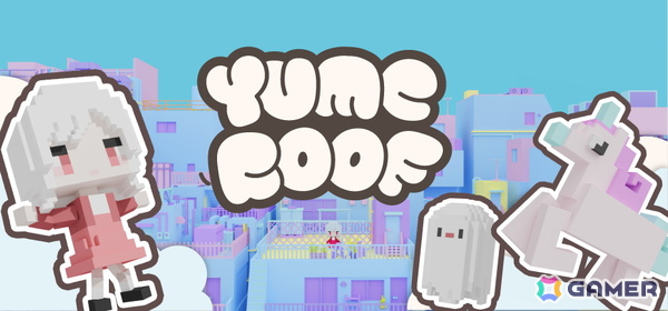 雑居ビルの屋上を“自分だけのリラックス空間”に！ボクセルスローライフゲーム「YUME ROOF」がSteamで2026年2月に配信の画像1