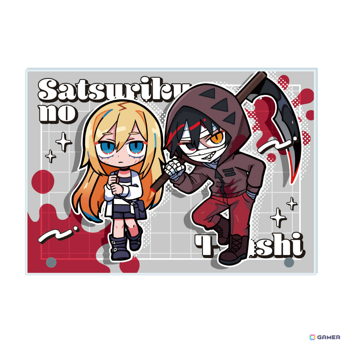 殺戮の天使 アクリルパネル ヴィレッジヴァンガード 殺戮の天使」寺田てらさん描き下ろしのザックとレイチェルに注目