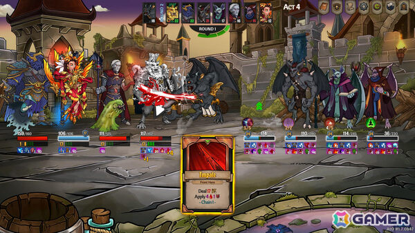 デッキ構築型RPG「Across the Obelisk」ダークファンタジー×ホラーをテーマにしたDLC「Necropolis of the Damned」がSteamで配信！の画像