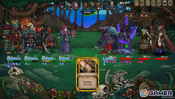 デッキ構築型RPG「Across the Obelisk」ダークファンタジー×ホラーをテーマにしたDLC「Necropolis of the Damned」がSteamで配信!の画像5