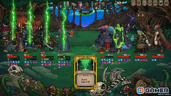 デッキ構築型RPG「Across the Obelisk」ダークファンタジー×ホラーをテーマにしたDLC「Necropolis of the Damned」がSteamで配信!の画像8
