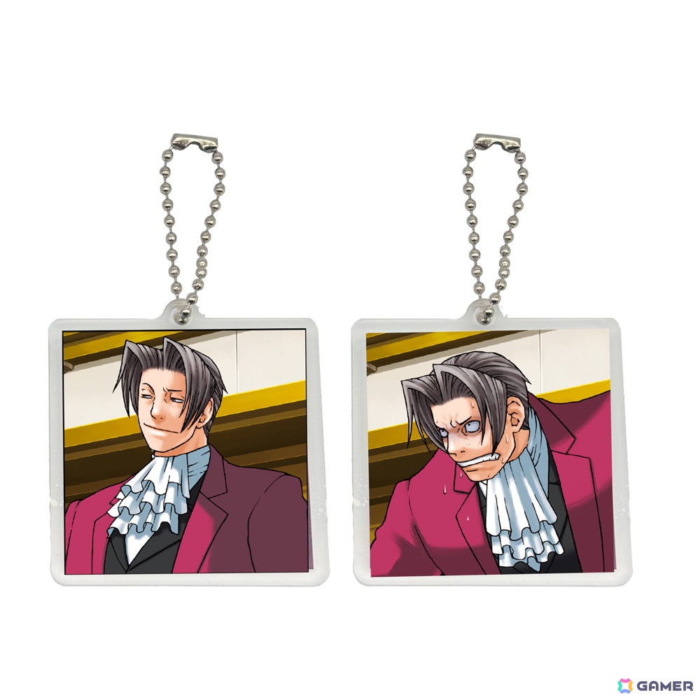 逆転裁判」シリーズから成歩堂や御剣の表情が一瞬で逆転する「動く