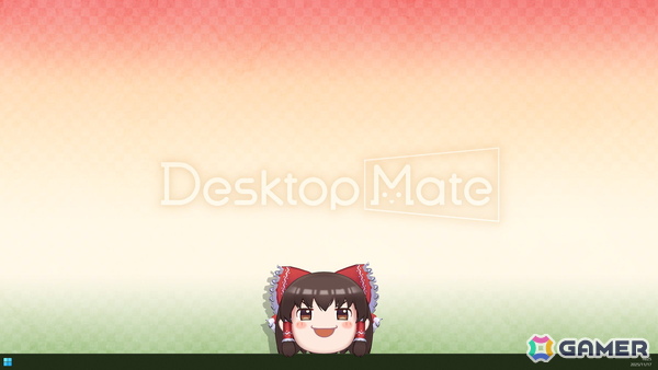 Desktop Mate 東方Project「博麗霊夢」「ゆっくり霊夢」が配信！上坂すみれさん録り下ろしボイスを収録の画像10