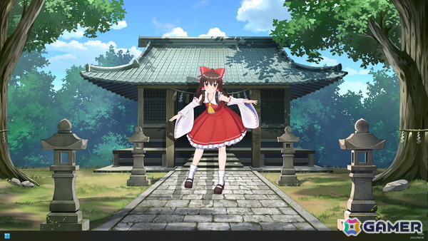 Desktop Mate 東方Project「博麗霊夢」「ゆっくり霊夢」が配信！上坂すみれさん録り下ろしボイスを収録の画像6