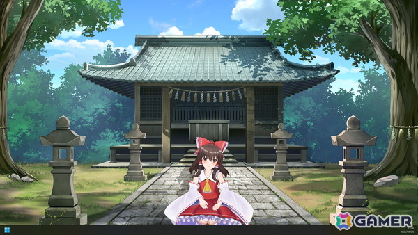 Desktop Mate 東方Project「博麗霊夢」「ゆっくり霊夢」が配信！上坂すみれさん録り下ろしボイスを収録の画像7