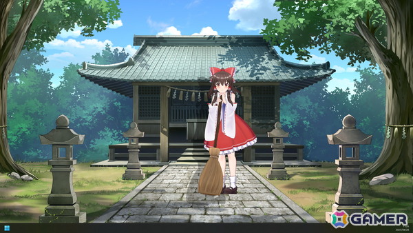 Desktop Mate 東方Project「博麗霊夢」「ゆっくり霊夢」が配信！上坂すみれさん録り下ろしボイスを収録の画像8