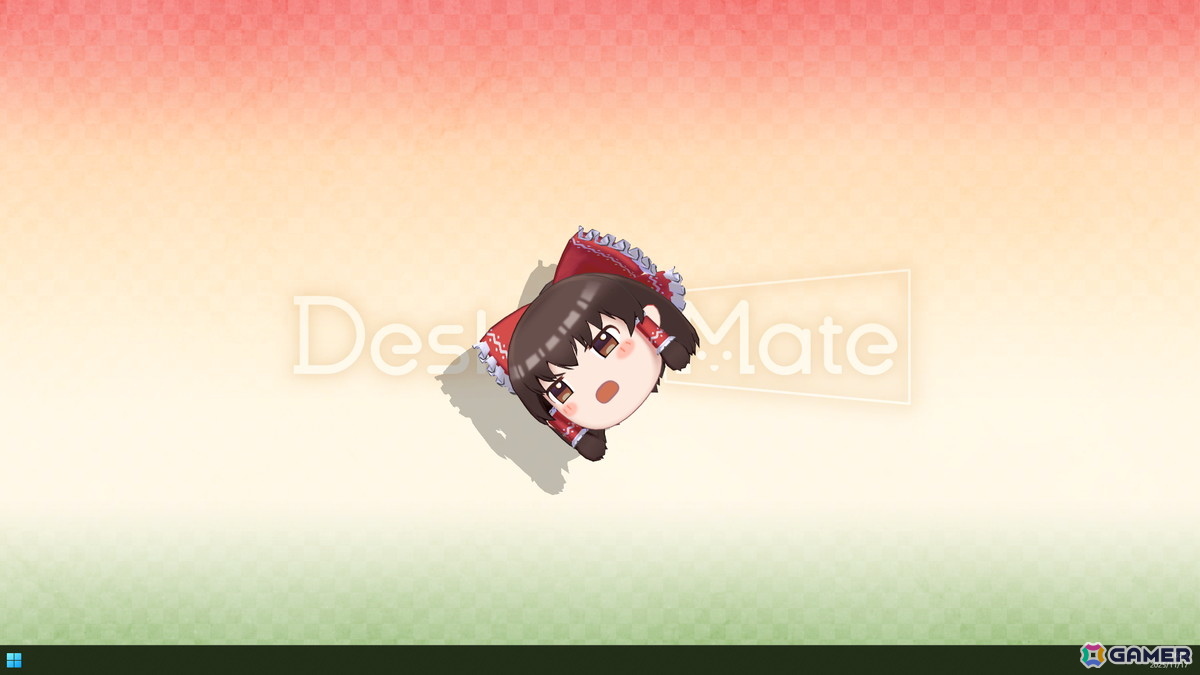 Desktop Mate 東方Project「博麗霊夢」「ゆっくり霊夢」が配信!上坂すみれさん録り下ろしボイスを収録の画像
