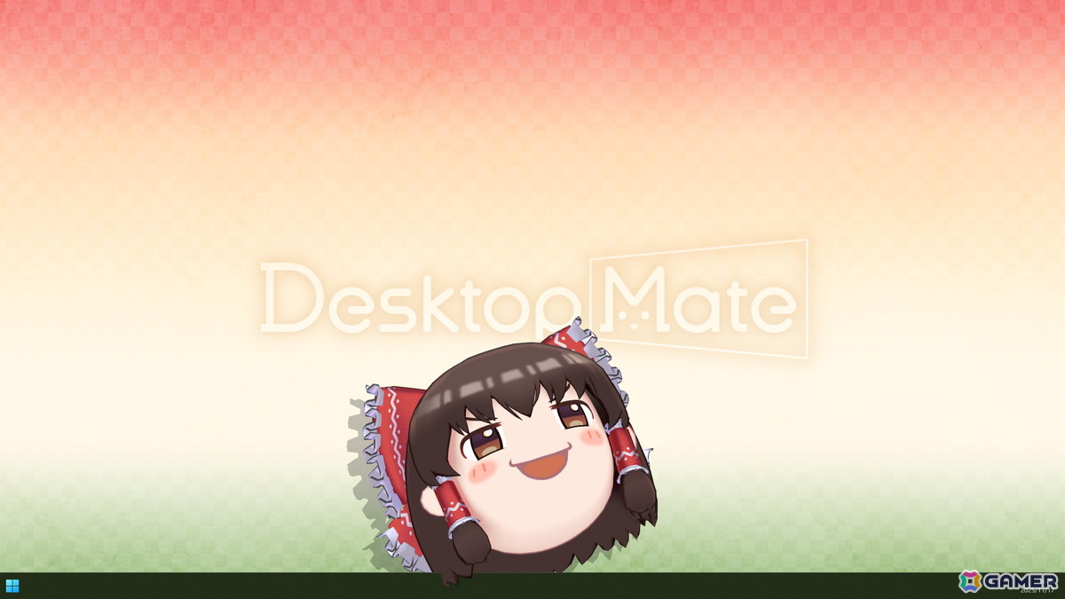 Desktop Mate 東方Project「博麗霊夢」「ゆっくり霊夢」が配信!上坂すみれさん録り下ろしボイスを収録の画像