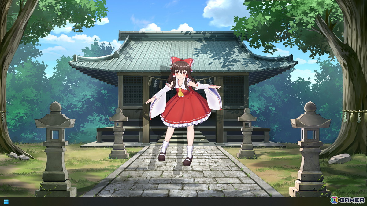Desktop Mate 東方Project「博麗霊夢」「ゆっくり霊夢」が配信！上坂