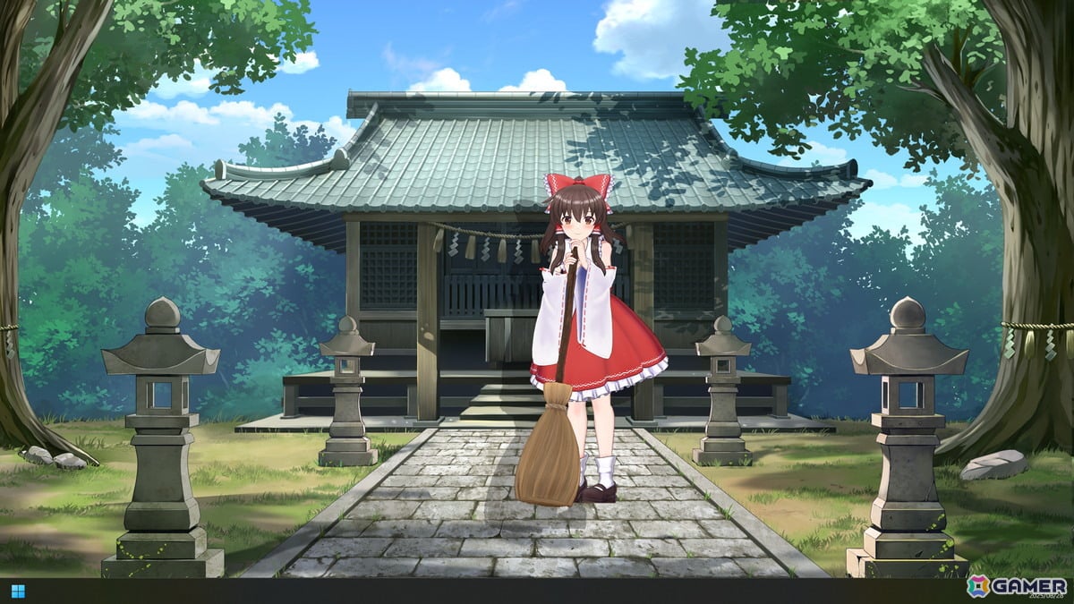 Desktop Mate 東方Project「博麗霊夢」「ゆっくり霊夢」が配信!上坂すみれさん録り下ろしボイスを収録の画像