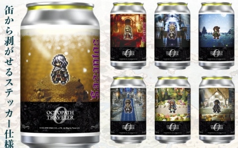 シリーズ最新作「オクトパストラベラー0」が発売！オリジナルデザインラベル缶や書店コラボ、Amazonコラボアパレルなどの情報も公開