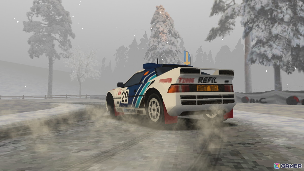 懐かしさを感じるグラフィックが特徴のレースゲーム「Old School Rally」Steamに加えてPS5/PS4/Switchでも正式リリース！の画像3