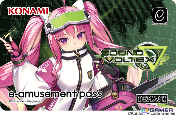 SOUND VOLTEX 9th KAC 限定e-amusement pass SOUND VOLTEX」4年ぶりの新バージョン「SOUND VOLTEX ∇」が制作決定