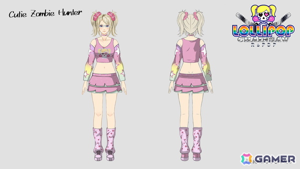 「ロリポップチェーンソーRePOP」コスチュームデザインコンテストでBest Costume Awards選出の「Cutie Zombie Hunter」が12月中旬の無償アップデートで実装！の画像2