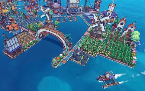 ガラクタ浮島シティビルダー「Flotsam」が正式リリース！大洪水で沈んだ世界を舞台に街づくりを楽しもう