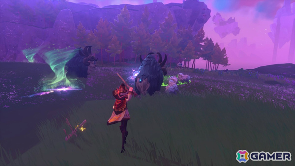 オープンワールド魔法ADV「Witchspire」初のゲームプレイトレーラーが公開！箒に乗って空を飛ぶ様子や魔法を駆使したバトル、拠点作りなど見どころ満載の画像