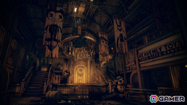 狂気に飲み込まれたアニメーションスタジオから脱出するサバイバルホラー「BENDY and the DARK REVIVAL」PS5/Switchパッケージ版が2026年2月26日に発売！の画像3