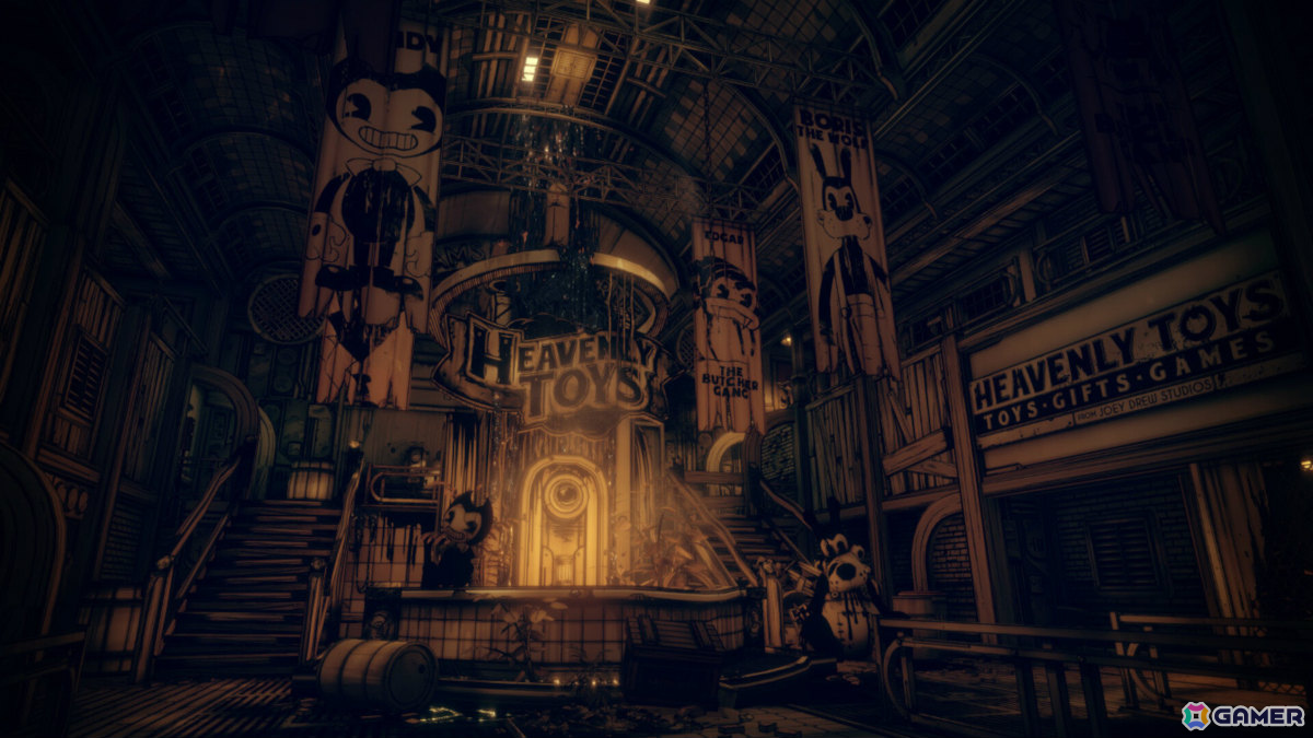 狂気に飲み込まれたアニメーションスタジオから脱出するサバイバルホラー「BENDY and the DARK REVIVAL」PS5/Switchパッケージ版が2026年2月26日に発売！の画像3
