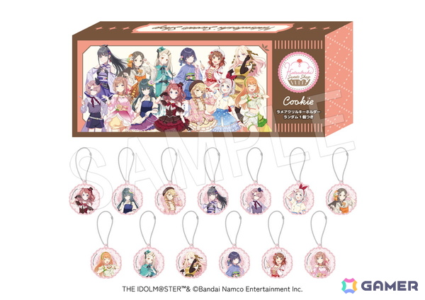 「学マス」×Chugai Grace Cafeによるコラボカフェが2026年1月9日より渋谷で開催！“スイーツ”テーマの描き下ろしイラストグッズが登場の画像11