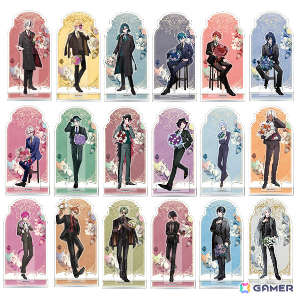 「悪魔執事と黒い猫」アプリリリース4周年を記念した描き起こしグッズが2026年2月21日に発売！花束カードがもらえるフェアも同日よりアニメイトで開催の画像