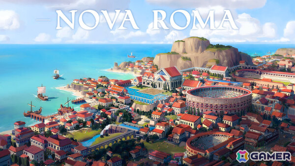 理想のローマを築く都市建設ゲーム「Nova Roma」の体験版が公開！早期アクセスは2026年に開始の画像1