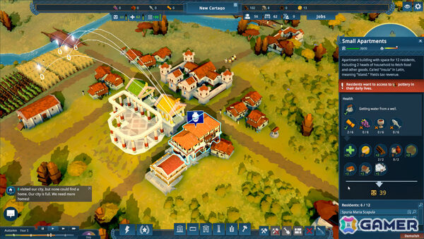 理想のローマを築く都市建設ゲーム「Nova Roma」の体験版が公開！早期アクセスは2026年に開始の画像
