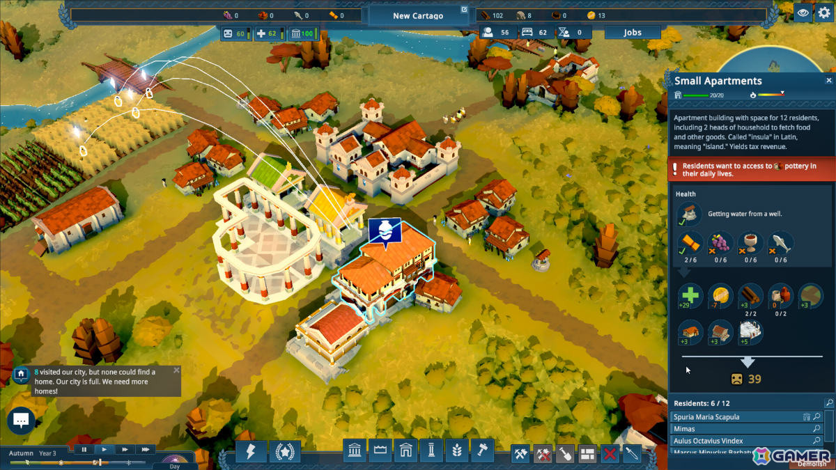 理想のローマを築く都市建設ゲーム「Nova Roma」の体験版が公開！早期アクセスは2026年に開始の画像2
