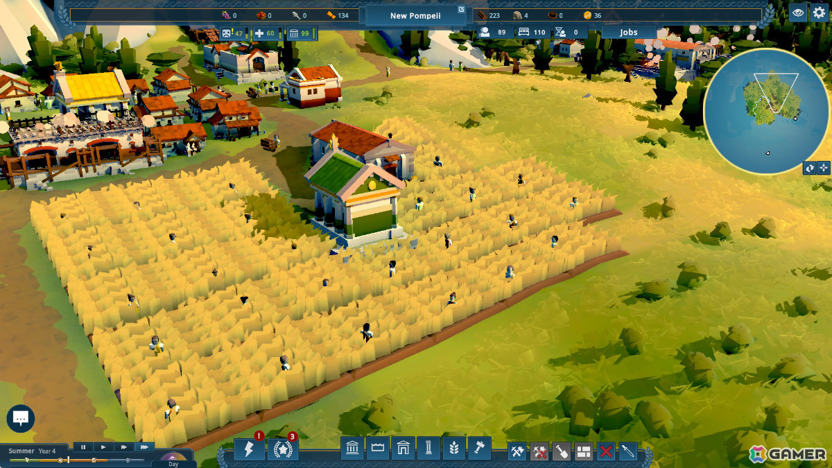 理想のローマを築く都市建設ゲーム「Nova Roma」の体験版が公開！早期アクセスは2026年に開始の画像6
