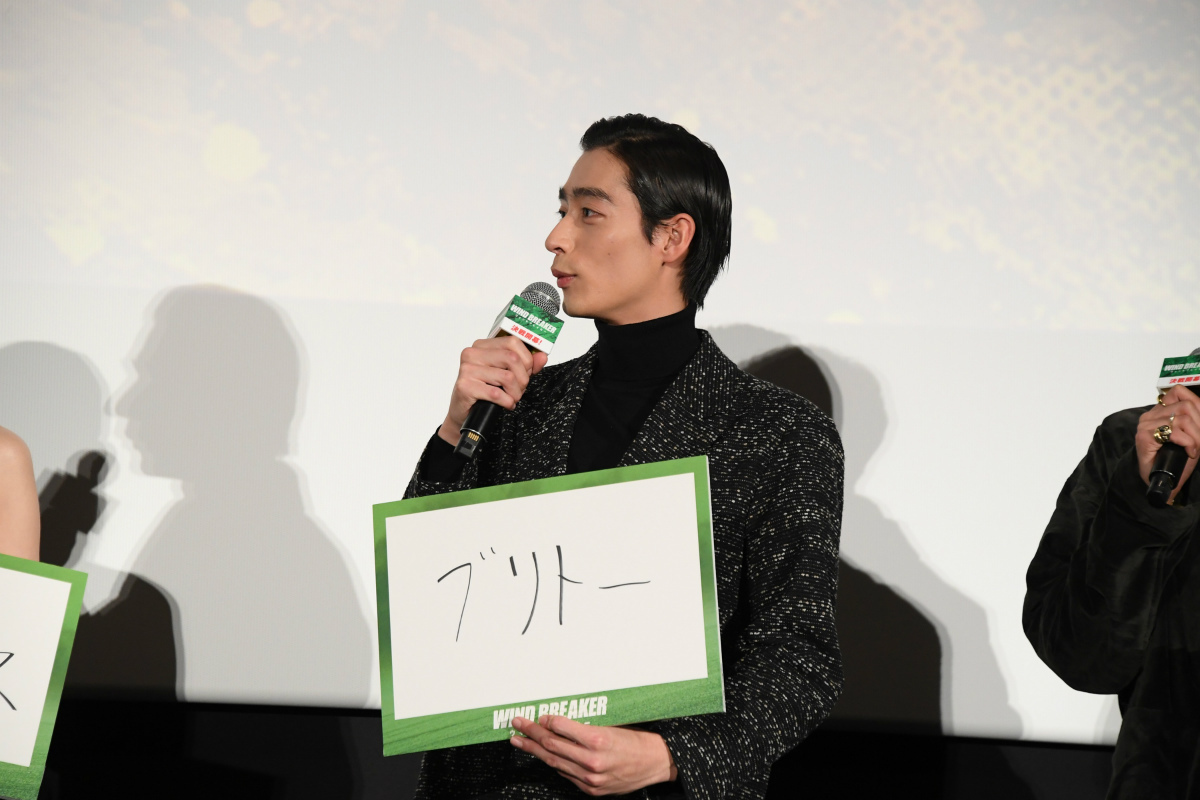 実写映画「WIND BREAKER/ウィンドブレイカー」水上恒司さん、木戸大聖さん、JUNONさん(BE:FIRST)ら登壇の公開記念舞台挨拶が開催!の画像