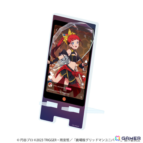 「グリッドマン ユニバース」六花やアカネ、夢芽たちがバーチャルライバー風の衣装で登場！新作グッズ満載のポップアップショップが12月24日より池袋で開催の画像10