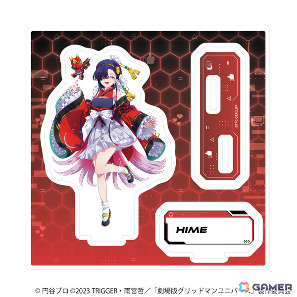 「グリッドマン ユニバース」六花やアカネ、夢芽たちがバーチャルライバー風の衣装で登場！新作グッズ満載のポップアップショップが12月24日より池袋で開催の画像13