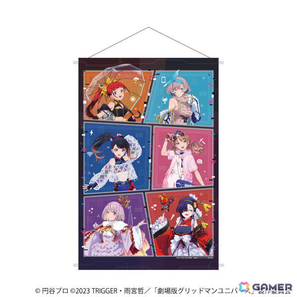 「グリッドマン ユニバース」六花やアカネ、夢芽たちがバーチャルライバー風の衣装で登場！新作グッズ満載のポップアップショップが12月24日より池袋で開催の画像18