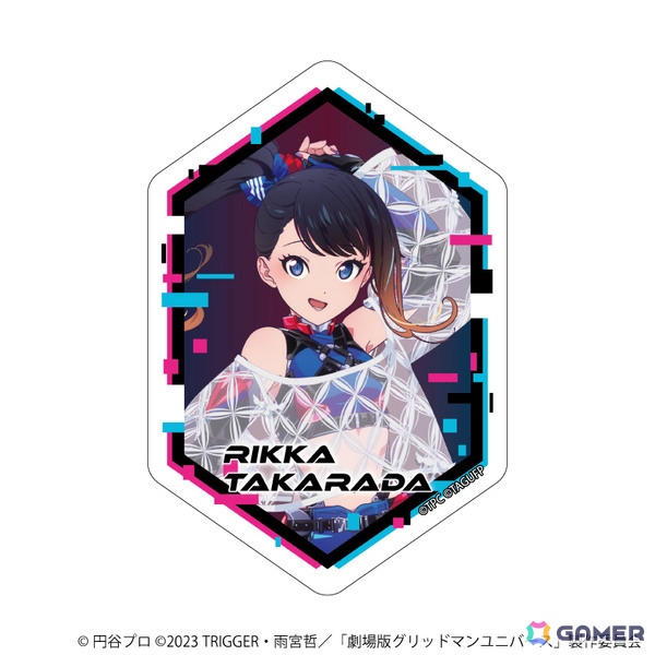 「グリッドマン ユニバース」六花やアカネ、夢芽たちがバーチャルライバー風の衣装で登場！新作グッズ満載のポップアップショップが12月24日より池袋で開催の画像7