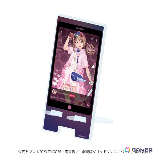 「グリッドマン ユニバース」六花やアカネ、夢芽たちがバーチャルライバー風の衣装で登場！新作グッズ満載のポップアップショップが12月24日より池袋で開催の画像9