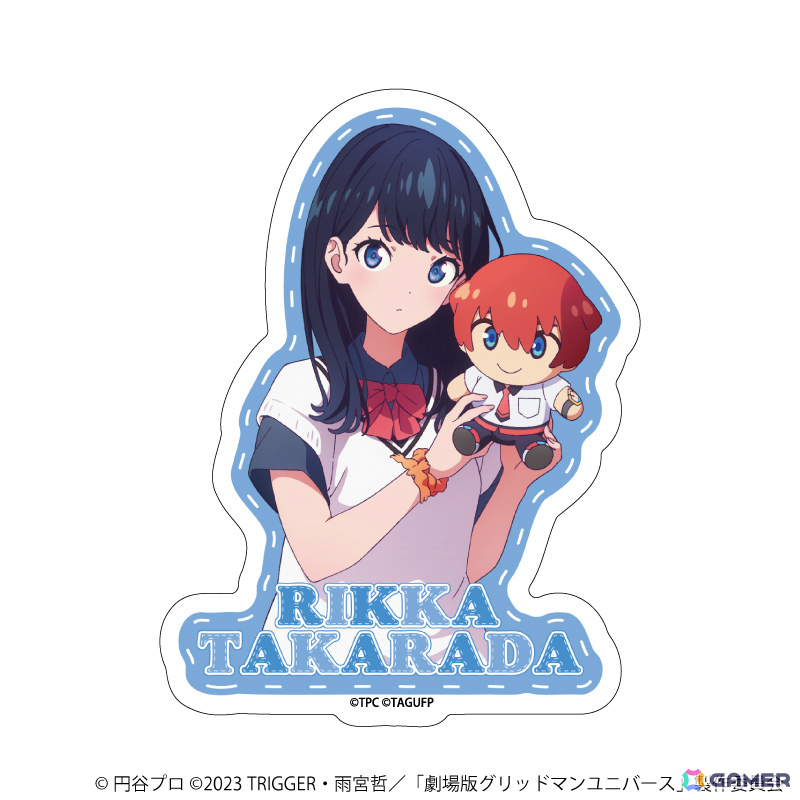 「グリッドマン ユニバース」ぬいぐるみと戯れる六花たちの描き下ろしグッズが登場するポップアップストアが2026年1月9日よりeeo POP-UP STOREで展開!の画像